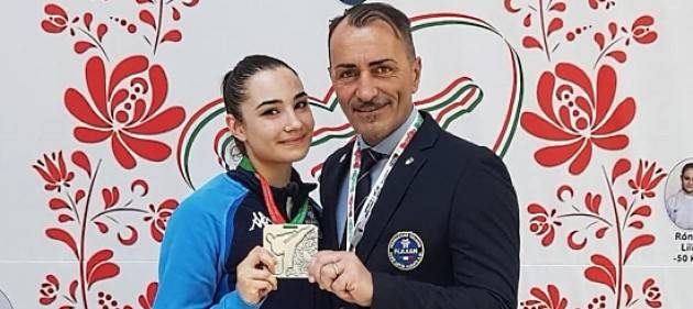 Karate: Alessandra Mangiacapra argento agli Europei under 21