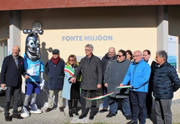 Castelverde, Padania Acque : Fonte Mujòon e la fontanella ‘AcquaPoint’ per un comune sempre più ‘plastic free'