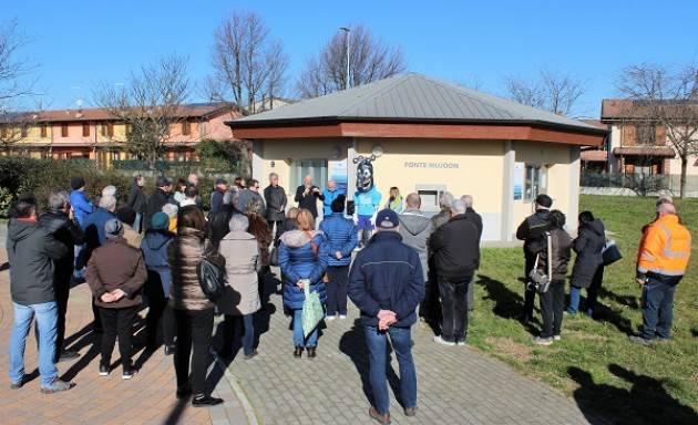 Castelverde, Padania Acque : Fonte Mujòon e la fontanella ‘AcquaPoint’ per un comune sempre più ‘plastic free'