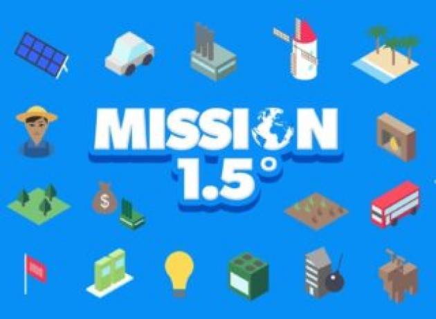 Mission 1.5: un mobile game dell’Onu per colmare il gap tra cittadini e leader sull’azione climatica