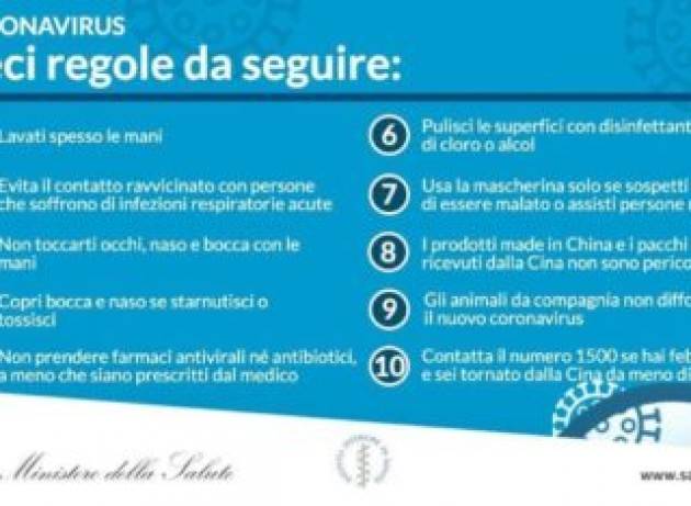 Coronavirus, Cnr: «Non serve correre al pronto soccorso né chiudersi in casa»