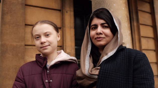 Malala Yousafzai incontra Greta Thunberg: ''È l’unica amica per la quale salterei la scuola''