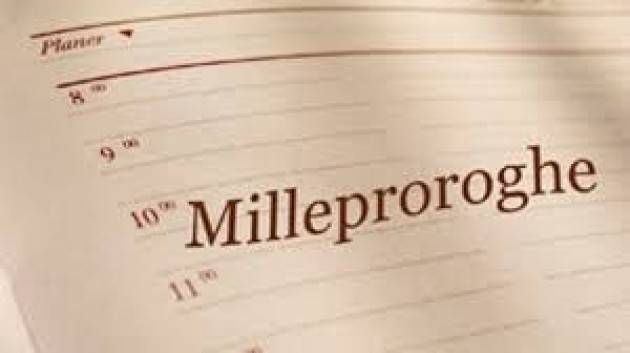 Milleproroghe è legge. Camera approva decreto coronavirus. 