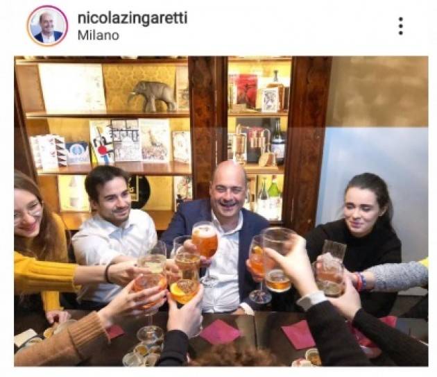 #MILANONONSIFERMA: PIZZUL (PD) POLEMICA INCOMPRENSIBILE SU ZINGARETTI QUI A MILANO