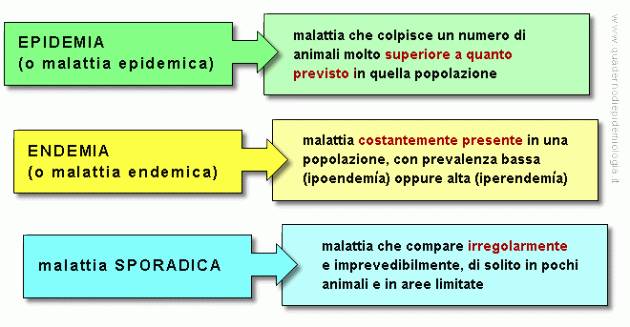 Qual è la differenza tra epidemia, endemia e pandemia 