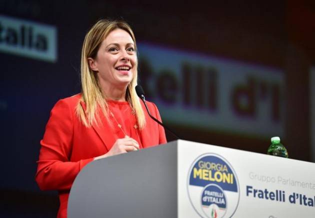 Coronavirus: Meloni, inutili le polemiche politiche
