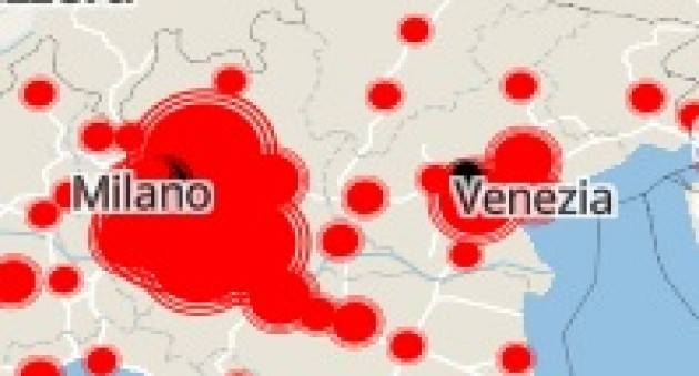 MAPPA ITALIA CORONAVIRUS --