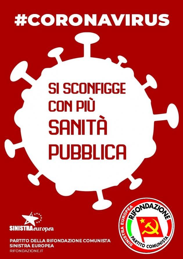 Il coronavirus si sconfigge con più sanità pubblica | PRC-SE di Cremona