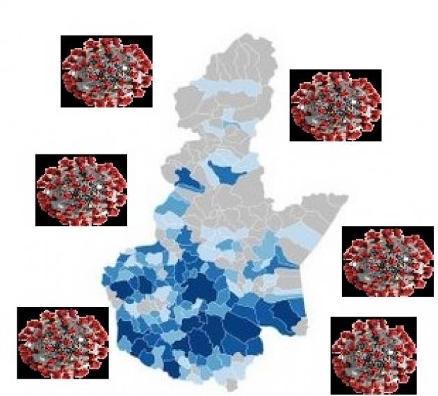 MAPPA BRESCIA CORONAVIRUS ---AggiornatA al 19 marzo 2020 ---