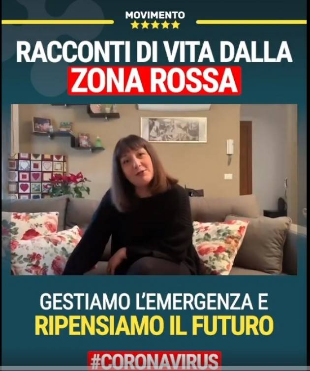 Coronavirus M5S LOMBARDIA: RACCONTI E TESTIMONIANZE DALLA ZONA ROSSA, IL VIDEO DEL M5S