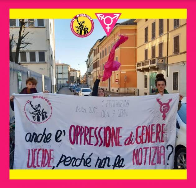 Il collettivo studentesco cremonese ‘il Megafono’ ha aderito sciopero transfemminista dell'8 e 9 marzo,