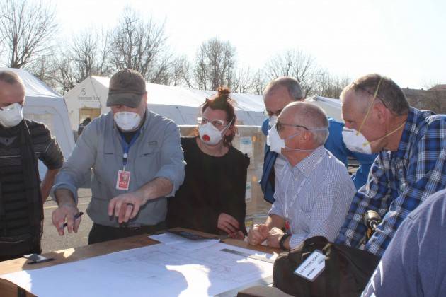 Padania Acque contribuisce alla realizzazione degli ospedali da campo di Cremona e Crema.