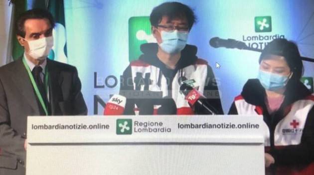 LNews-CORONAVIRUS, PRESIDENTE FONTANA E VICEPRESIDENTE CROCE ROSSA CINA: TROPPE PERSONE NON RISPETTANO LE REGOLE