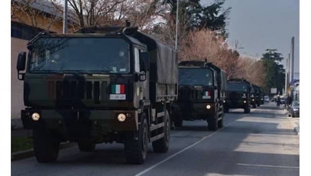 Bergamo, l’Esercito porta via altre 33 salme. 