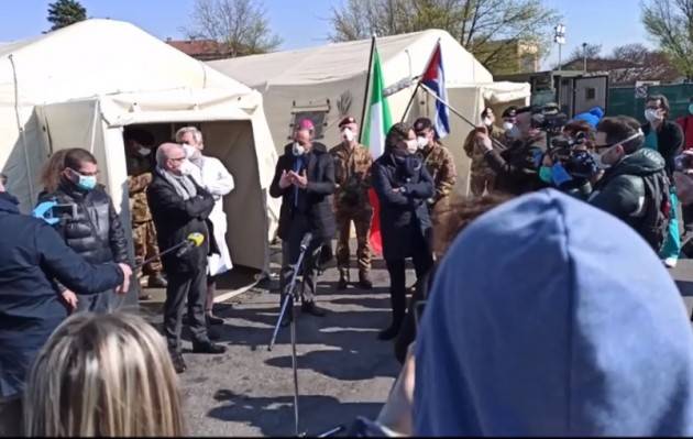 LNews-CORONAVIRUS, DA DOMANI OPERATIVO A CREMA IL NUOVO OSPEDALE DA CAMPO CON 32 POSTI LETTO E 3 DI TERAPIA INTENSIVA