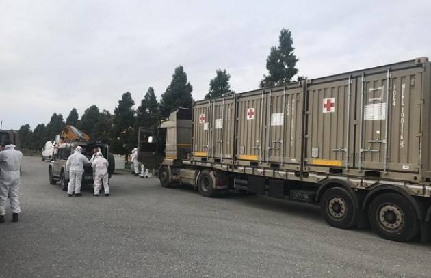 Al crematorio di Piacenza nuove unità frigorifere per far fronte all'emergenza