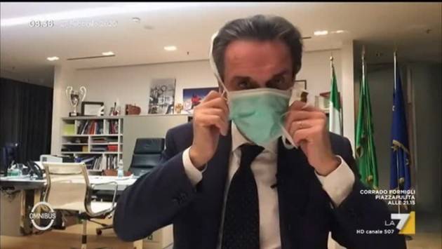 LNews-CORONAVIRUS, PRESIDENTE FONTANA: IN LOMBARDIA NON CAMBIANO LE REGOLE. PARLATO CON LAMORGESE E SCRITTO AI SINDACI