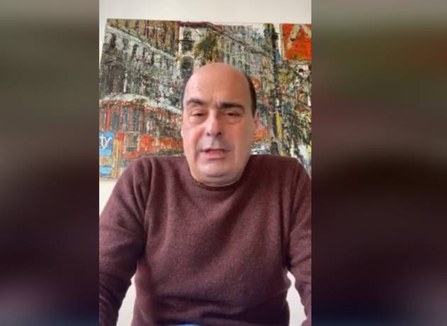 Zingaretti: ''Se si molla vanifichiamo i sacrifici''