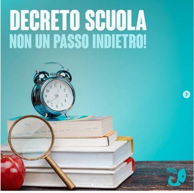 Coronavirus DECRETO SCUOLA , NON UN PASSO INDIETRO |rete studenti