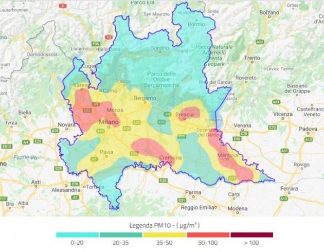 News-COVID-19 E QUALITA' DELL'ARIA, PRONTI I RISULTATI DI UNA PRIMA INDAGINE SULL'ANDAMENTO IN LOMBARDIA DURANTE EMERGENZA