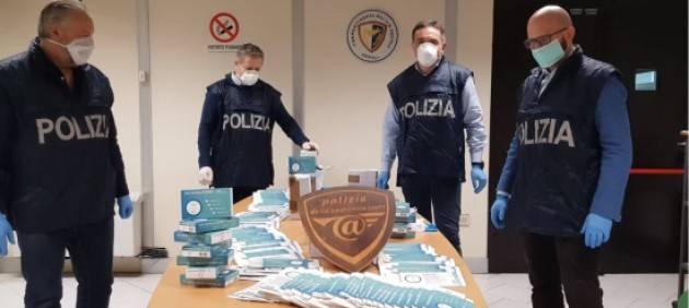 Attraverso un sito vendeva dispositivi di protezione, denunciato a Napoli