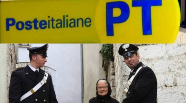 I carabinieri consegnano le pensioni a domicilio