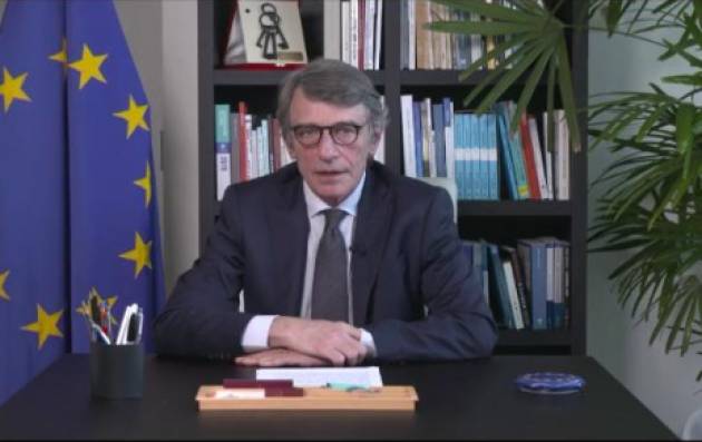 SASSOLI AI GOVERNI EUROPEI: SERVE DI PIÙ