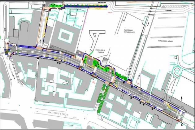 Cremona Da martedì 14 aprile rimozione della linea filobus in via Dante
