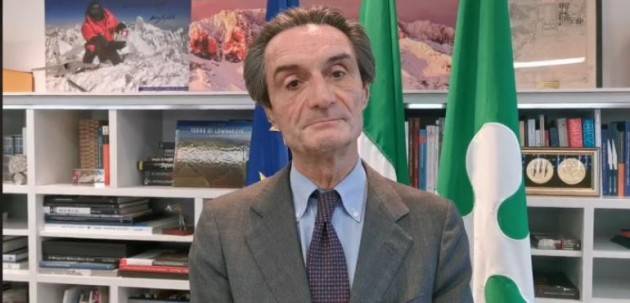 Fontana: noi fughe in avanti? No alle polemiche
