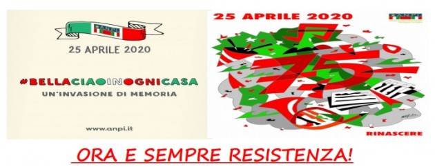 Romanengo Liberazione 25 aprile 2020 - 'r-esiste'