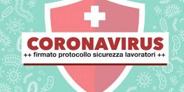 Intesa sul Protocollo di sicurezza lavoro integrato