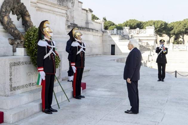 75° della Liberazione. Mattarella: ''nasceva allora una nuova Italia unita da valori morali e civili''
