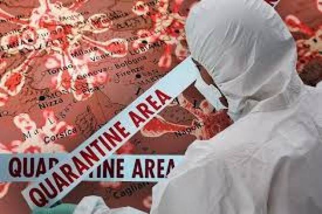 2 settimane quarantena per arrivi da estero