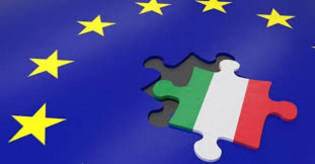 CORONAVIRUS: PRIMA DOMANDA DELL'ITALIA AL FONDO SOLIDARIETÀ UE