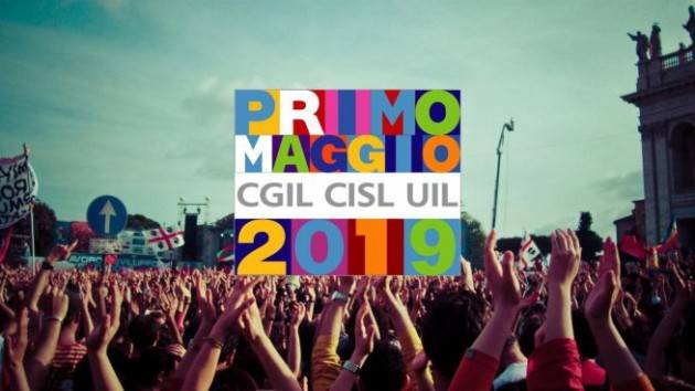 Cgil-Cisl-Uil Primo Maggio 2020 Il lavoro in Sicurezza: per Costruire il Futuro:  il concertone su Rai 3 con Vasco, Zucchero e Gianna Nannini. Il programma