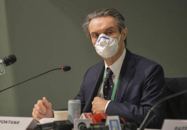 Fontana: ''Dal 4 maggio rinunceremo alle limitazioni''