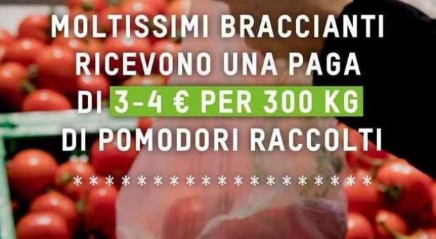 Pianeta Migranti Cremona . Il potere di consumatori per fermare lo sfruttamento dei braccianti agricoli.