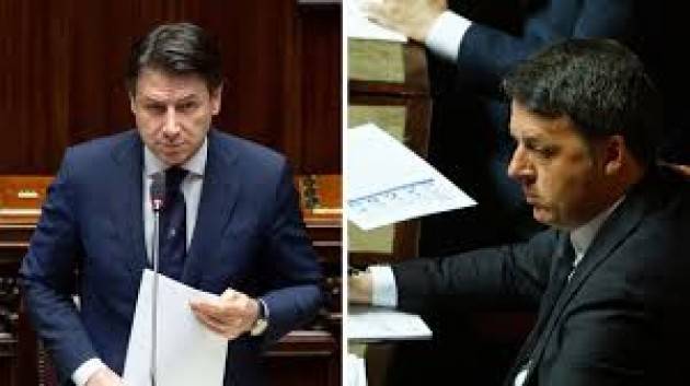 Renzi a Conte: ''Non abbiamo negato pieni poteri a Salvini per darli ad altri''