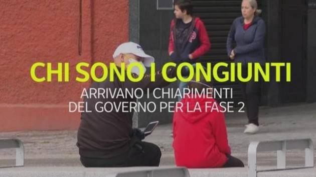 Chi sono i congiunti? Le FAQ del governo