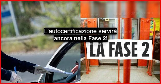 Autocertificazione, nuovo modulo per la fase 2: come cambiano i controlli dal 4 maggio 2020