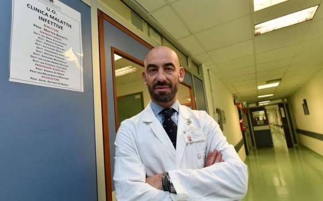 Bassetti: ''Su plasma iperimmune dati limitati''