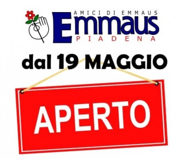 Cremona Emmaus riapre i propri mercatini dal 19 di maggio