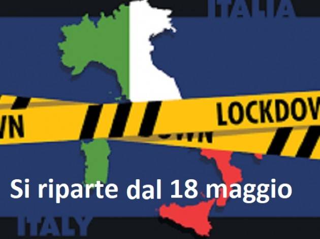 Covid-19 Riaperture dal 18 maggio Il Testo completo del Decreto Legge n. 33 del 16/5/2020