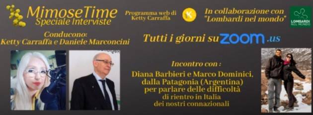 LnM Le interviste dei Lombardi nel Mondo La grave situazione degli italiani bloccati in Argentina