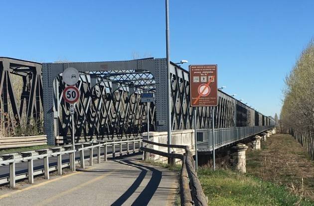 Ponte di Castelvetro PC-Cremona , dal 3 giugno al via sanzioni sistema di controllo peso  tir nei  2 sensi marcia