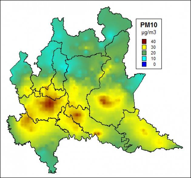 LNews-SMOG, CATTANEO REPLICA A ISPRA: PM10 IN LOMBARDIA INFERIORE A MEDIA EUROPEA