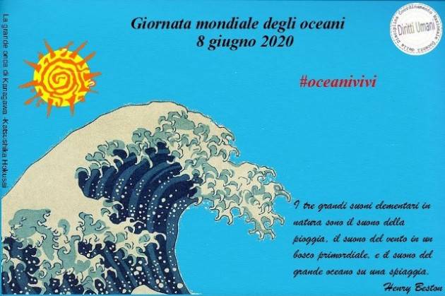 CNDDU  Giornata mondiale degli oceani 2020  lunedì 8 giugno