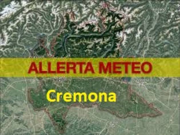 Cremona Rischio forti precipitazioni nella notte  e anche nella giornata di domani 8 giugno