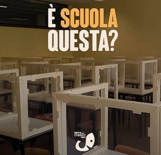 E’ questa la scuola  dal 1° settembre ?  |Rete degli Studenti medi