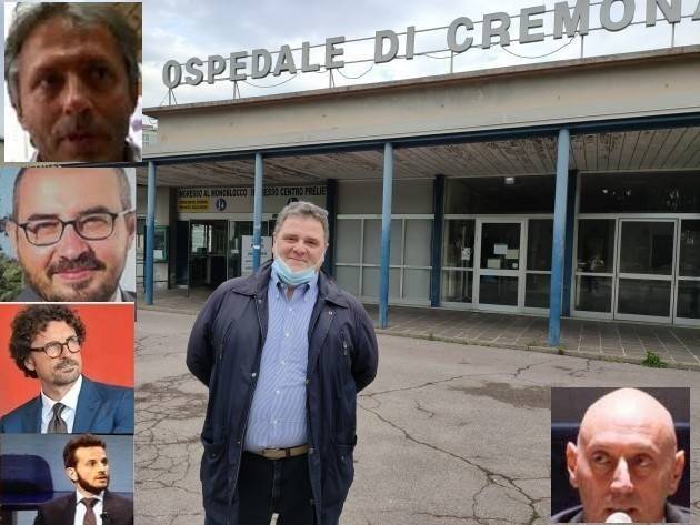 Nuovo Ospedale a Cremona La proposta di Malvezzi (F.I.) non trova molti consensi in rete Nel PD opinioni diverse fra Virgilio e Soldo. M5S NO secco